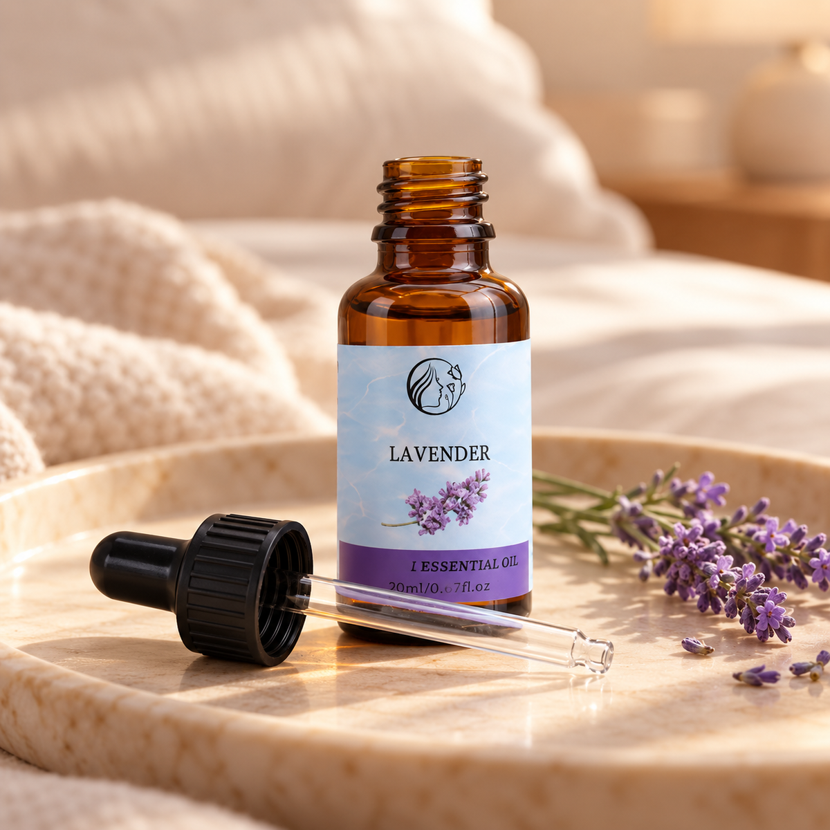 lavender oil — Lifestyle photograph