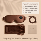 Zunada Heated Silk Eye Mask