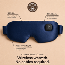 Zunada Heated Silk Eye Mask
