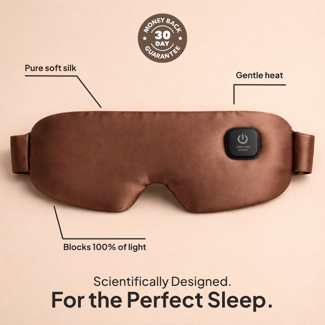 Zunada Heated Silk Eye Mask