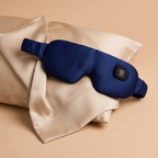 Wellness Routine Box: heated silk eye mask and satin pillow cover