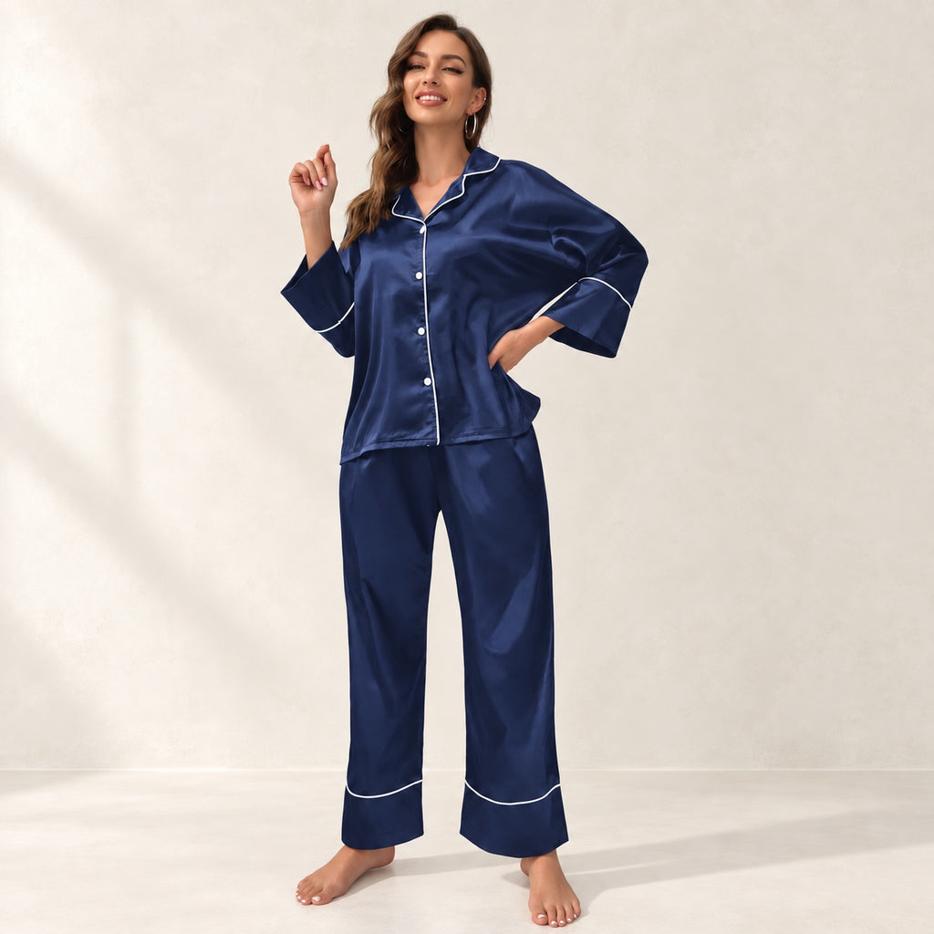 Ensemble pyjama en soie Zunada