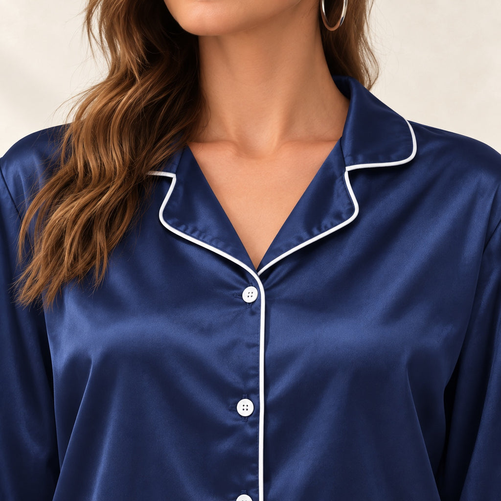 Ensemble pyjama en soie Zunada