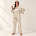 Ensemble pyjama en soie Zunada