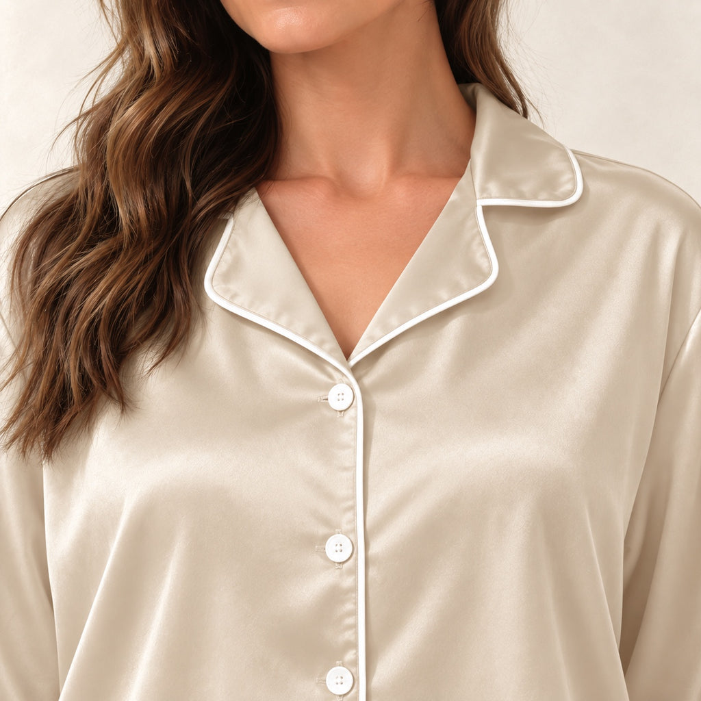 Ensemble pyjama en soie Zunada